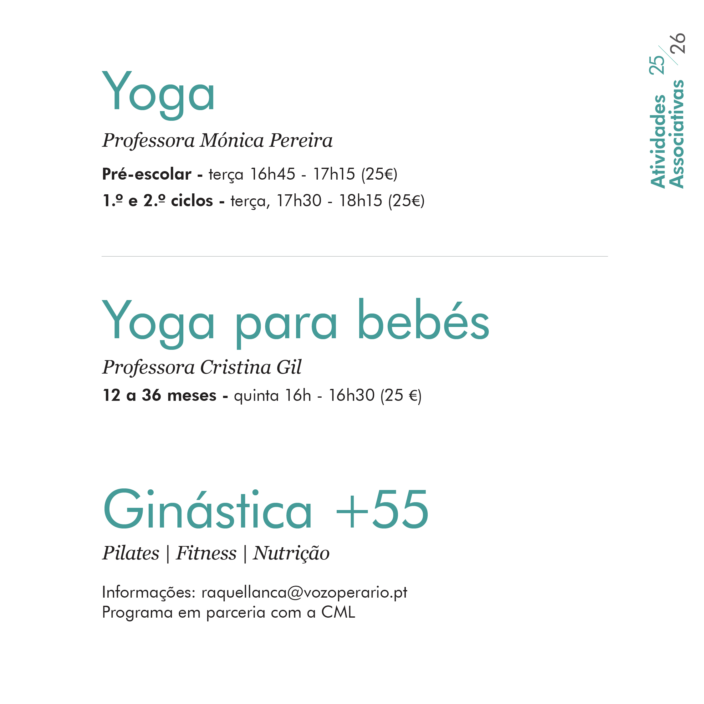 atividades associativas 24 25 10